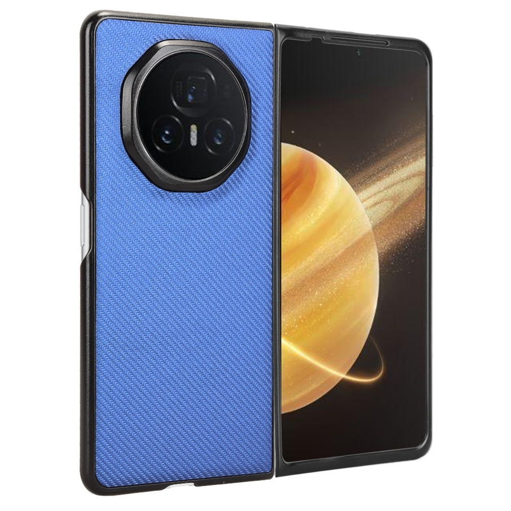 For Honor Magic V3 PU Leather PC Phone Case(Blue)