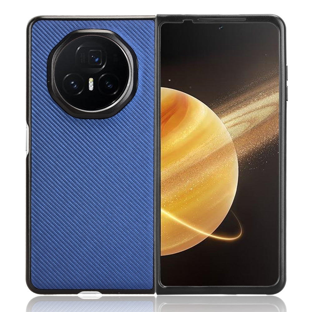 For Honor Magic V3 PU Leather PC Phone Case(Blue)