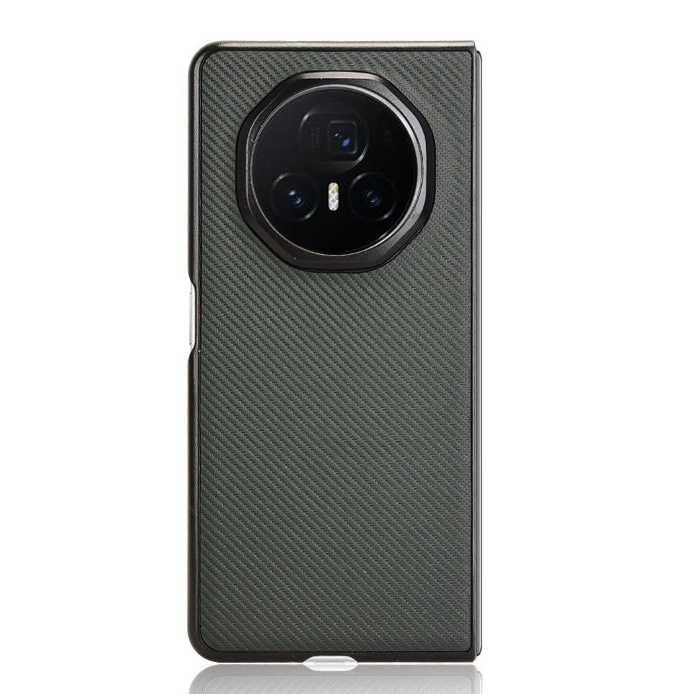 For Honor Magic V3 PU Leather PC Phone Case(Dark Green)