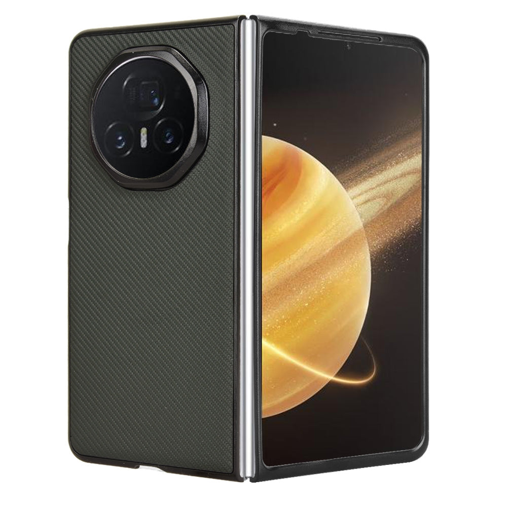 For Honor Magic V3 PU Leather PC Phone Case(Dark Green)