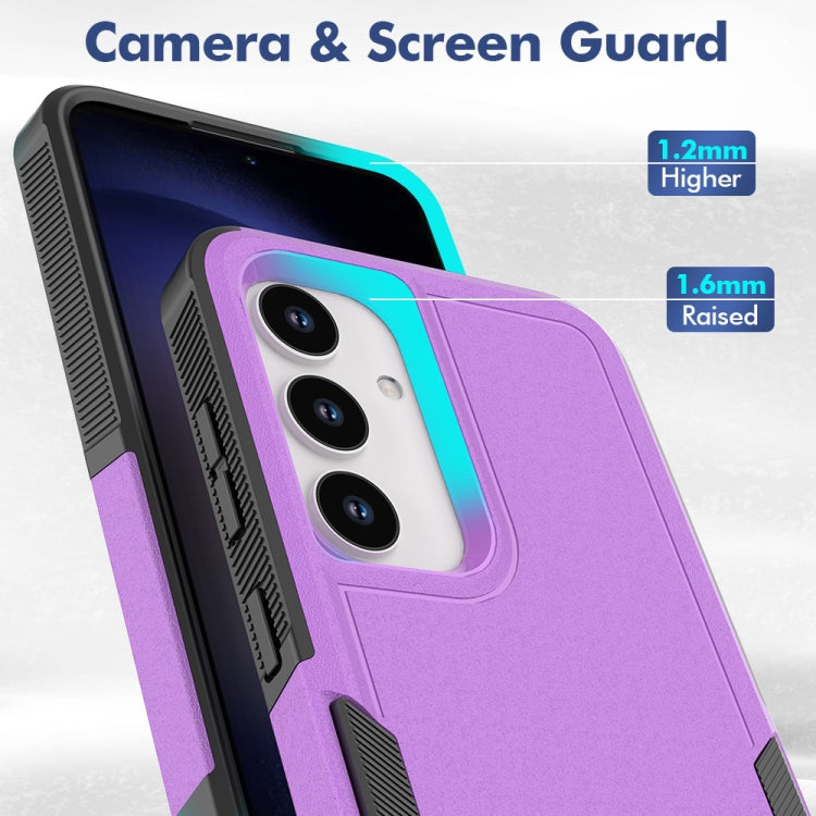 For Samsung Galaxy S24 5G 2 in 1 PC + TPU Phone Case(Purple)