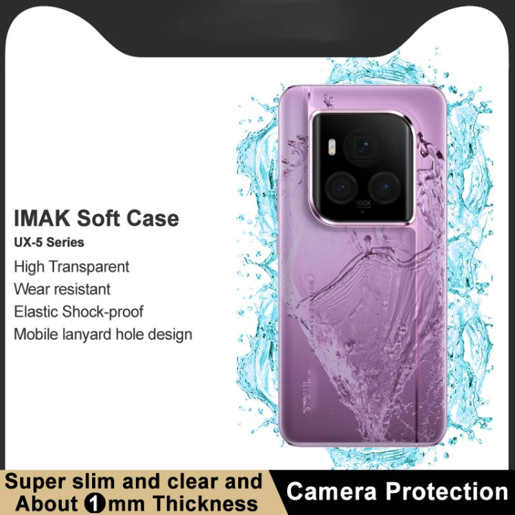 For Honor Magic6 Ultimate 5G imak UX-5 Series Transparent Shockproof TPU Protective Case(Transparent)