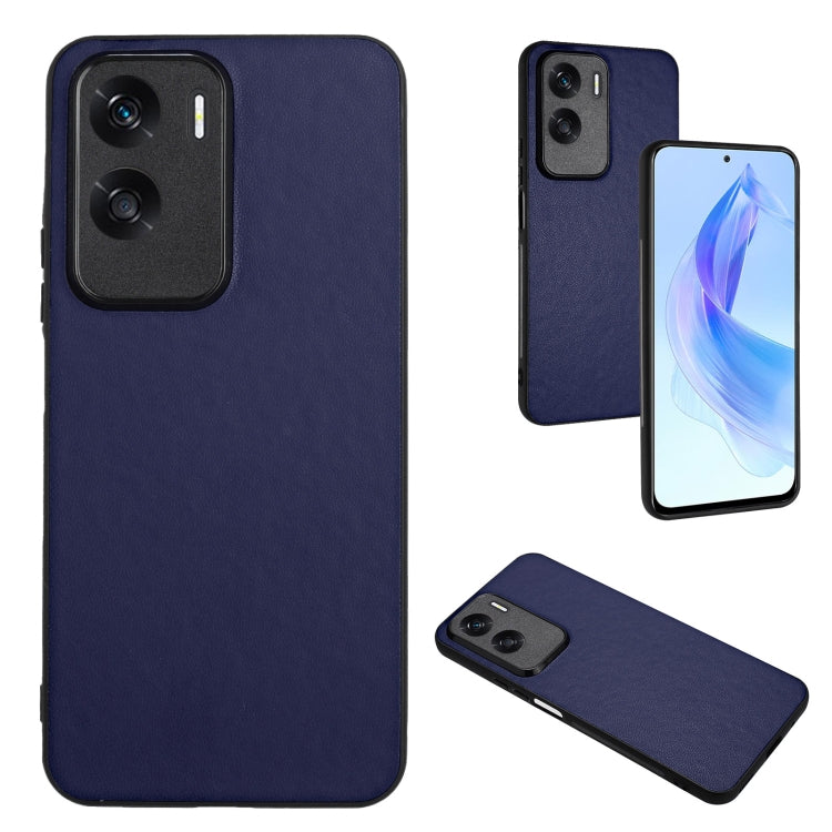 For Honor X50i/90 Lite R20 Leather Pattern Phone Single Case(Blue)