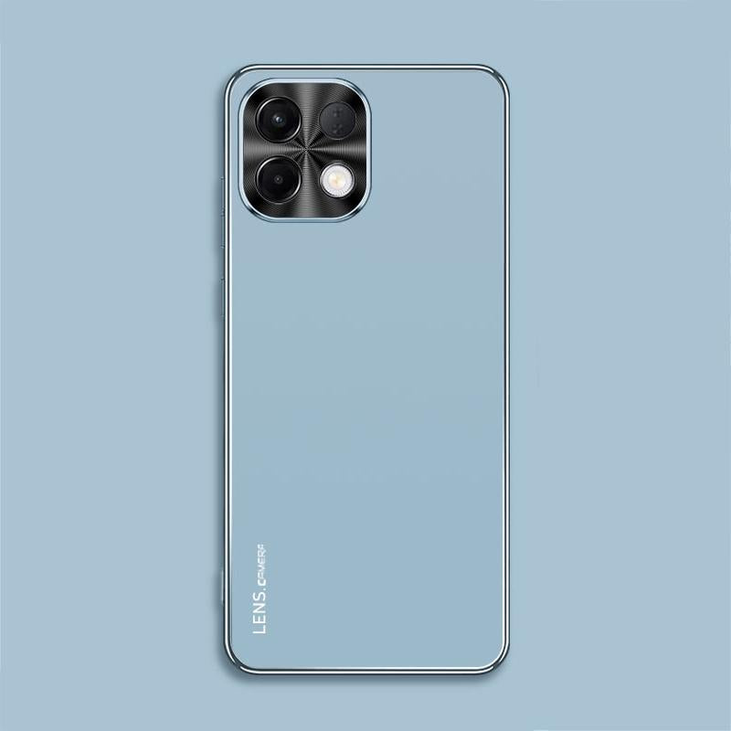 For OPPO K13 / K12s AG Frosted Electroplating Acrylic Phone Case(Sierra Blue)