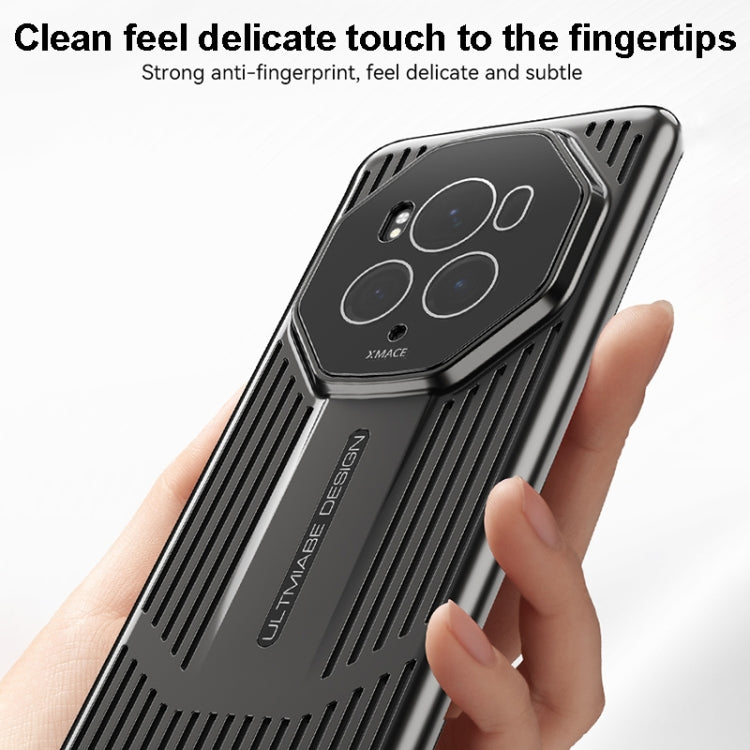 For Honor Magic6 Ice Sense Heat Dissipation Electroplating Frosted Phone Case(Light Green)