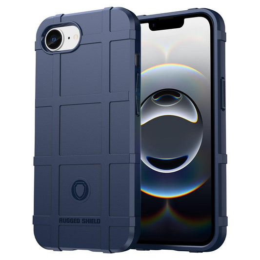 For iPhone 16e Full Coverage Shockproof TPU Phone Case(Blue)
