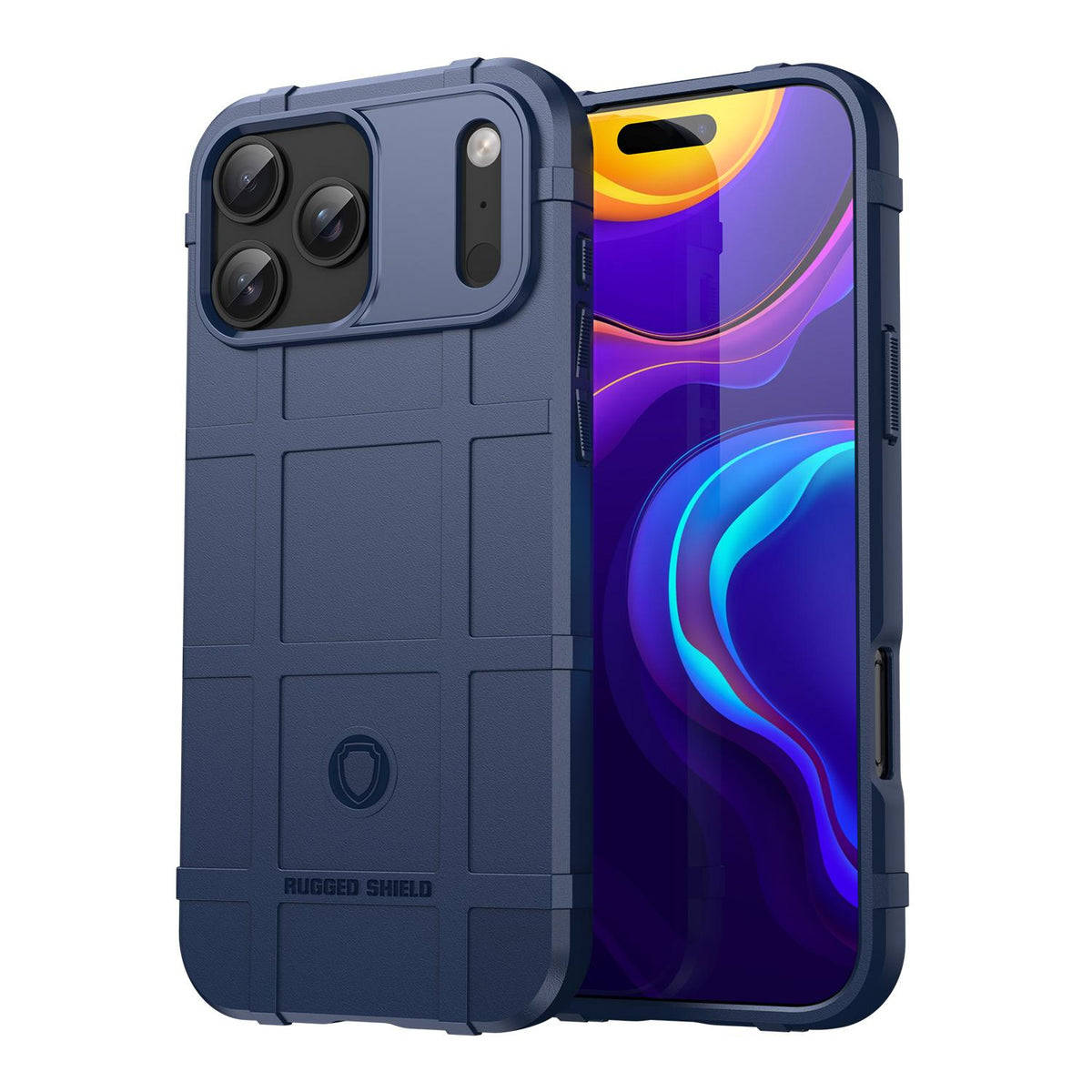 Compatible with iPhone 18 Pro Max Full Coverage Shockproof TPU Phone Case - Blue