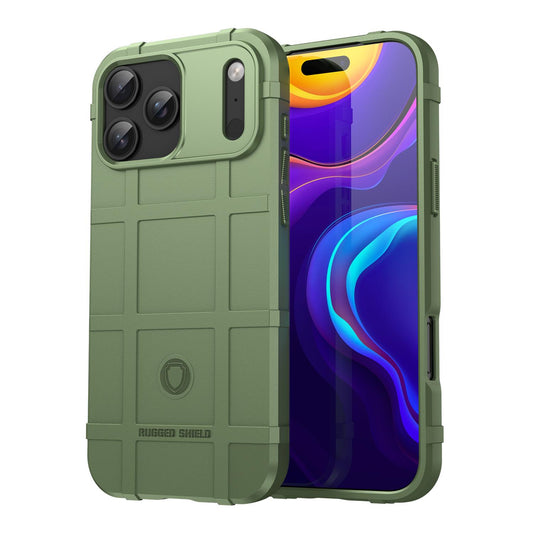 Compatible with iPhone 18 Pro Max Full Coverage Shockproof TPU Phone Case - Green