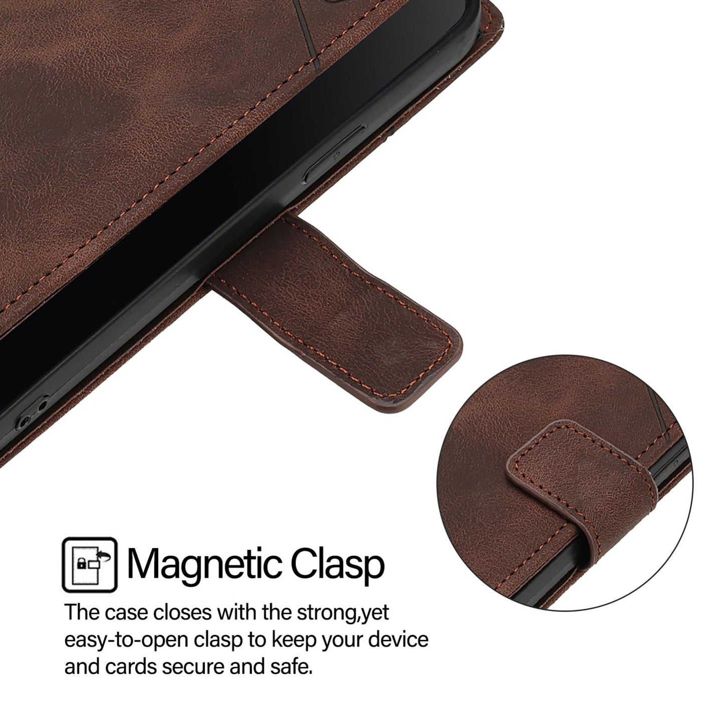 For vivo V50 Lite 5G Skin Feel Embossed Leather Phone Case(Brown)
