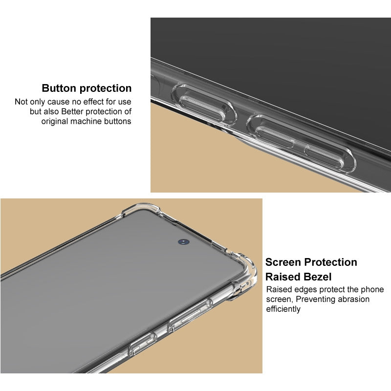 For Xiaomi 15 Pro imak Shockproof Airbag TPU Phone Case(Transparent)