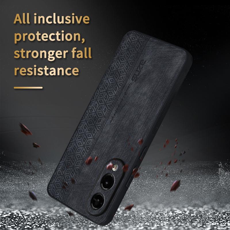 For Samsung Galaxy S25 Edge 5G AZNS 3D Embossed Skin Feel Phone Case(Sapphire Blue)
