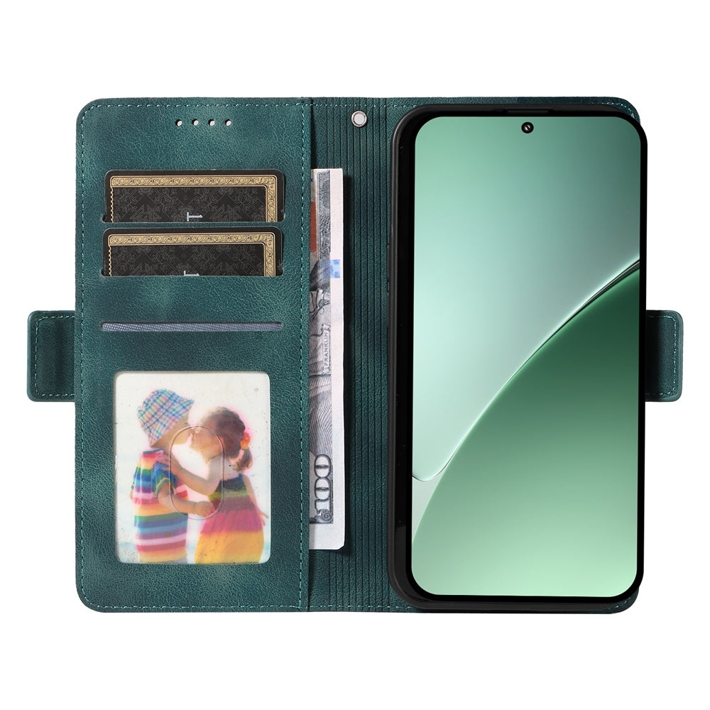For Xiaomi 15 Pro Embossed Rhombus Starry Leather Phone Case(Green)