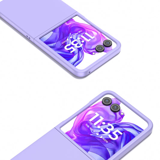 For Motorola Razr 50 Ultra Skin Feel Full Coverage Phone Case(Purple)