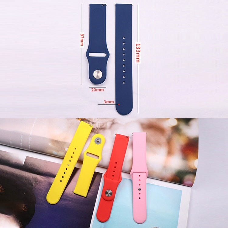 For Huami Amazfit GTS Silicone Replacement Strap Watchband, 22mm