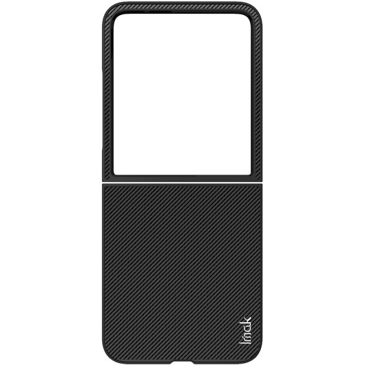 For Motorola Razr 50 Ultra / Razr+ 2024 imak Ruiyi Series Carbon Fiber PU + PC Phone Case