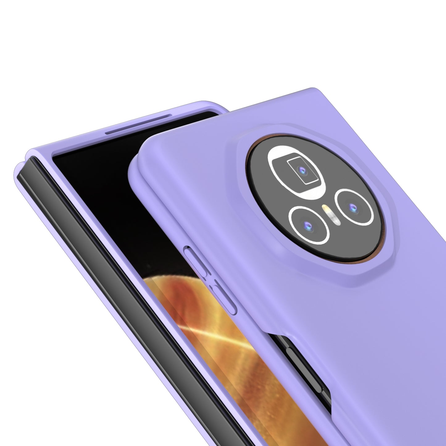 For Honor Magic V3 Skin Feel PC Phone Case(Purple)