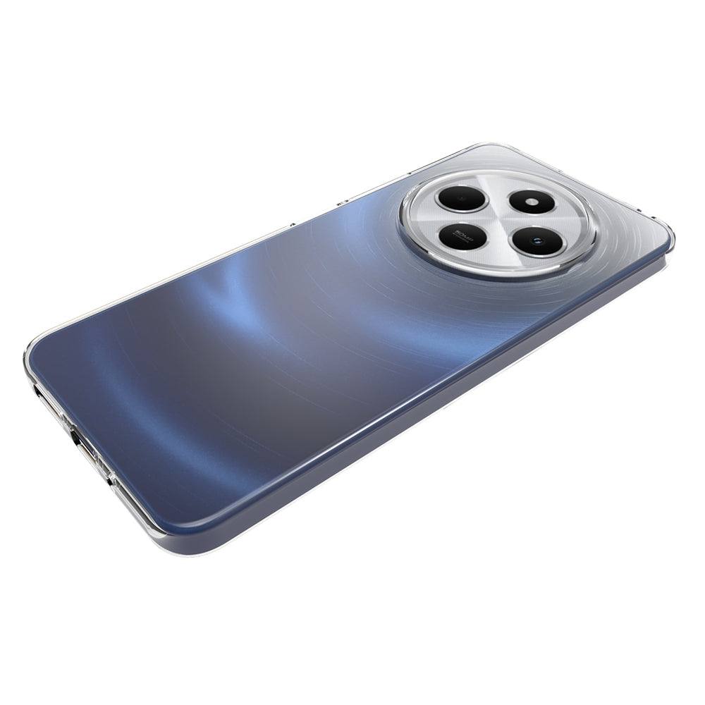 For Redmi 14C 4G Waterproof Texture TPU Phone Case(Transparent)