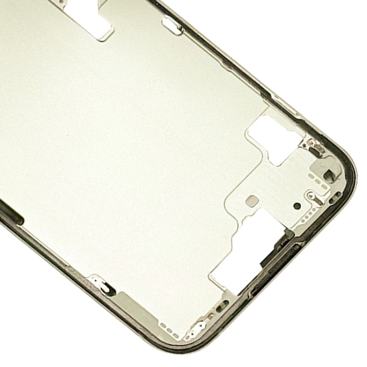 For iPhone 15 Middle Frame Bezel Plate with Side Keys + Card Tray, Version:CE EU Version(Yellow)