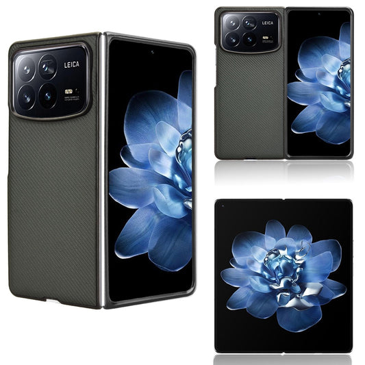 For Xiaomi Mix Fold 4 PU Leather PC Phone Case(Dark Green)