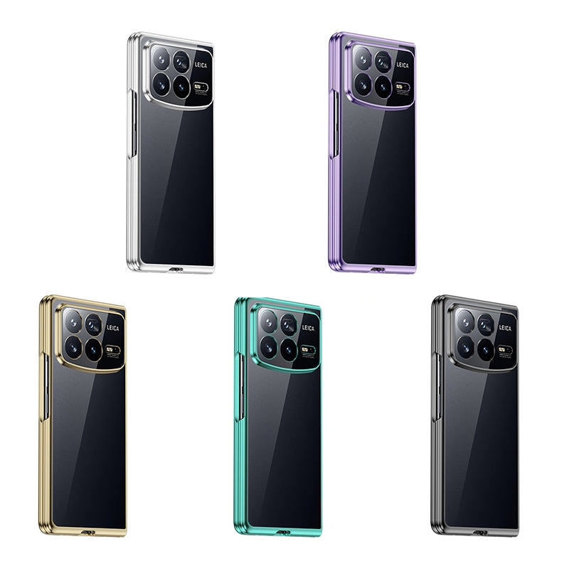 For Xiaomi Mix Fold 4 6D Electroplating PC Shockproof Phone Case(Silver)