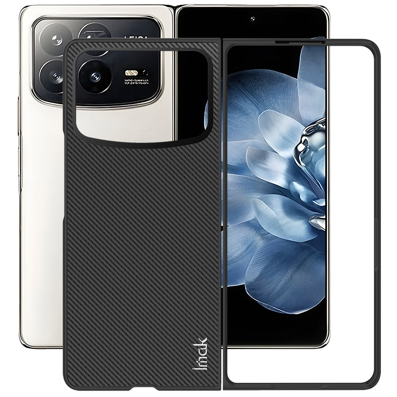 For Xiaomi Mix Fold 4 imak Ruiyi Series Carbon Fiber PU + PC Phone Case