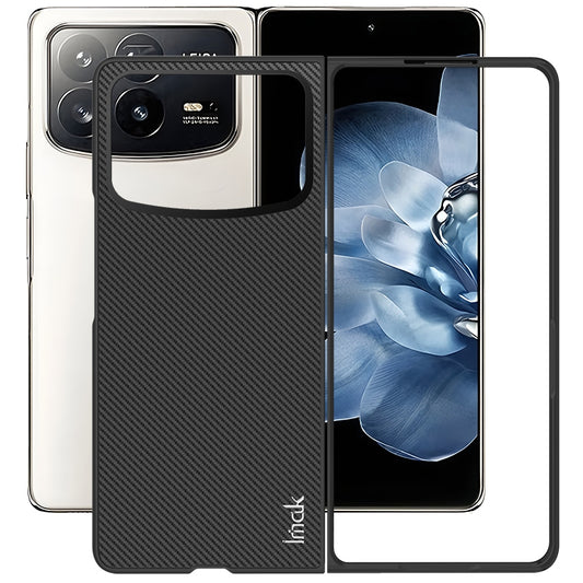 For Xiaomi Mix Fold 4 imak Ruiyi Series Carbon Fiber PU + PC Phone Case