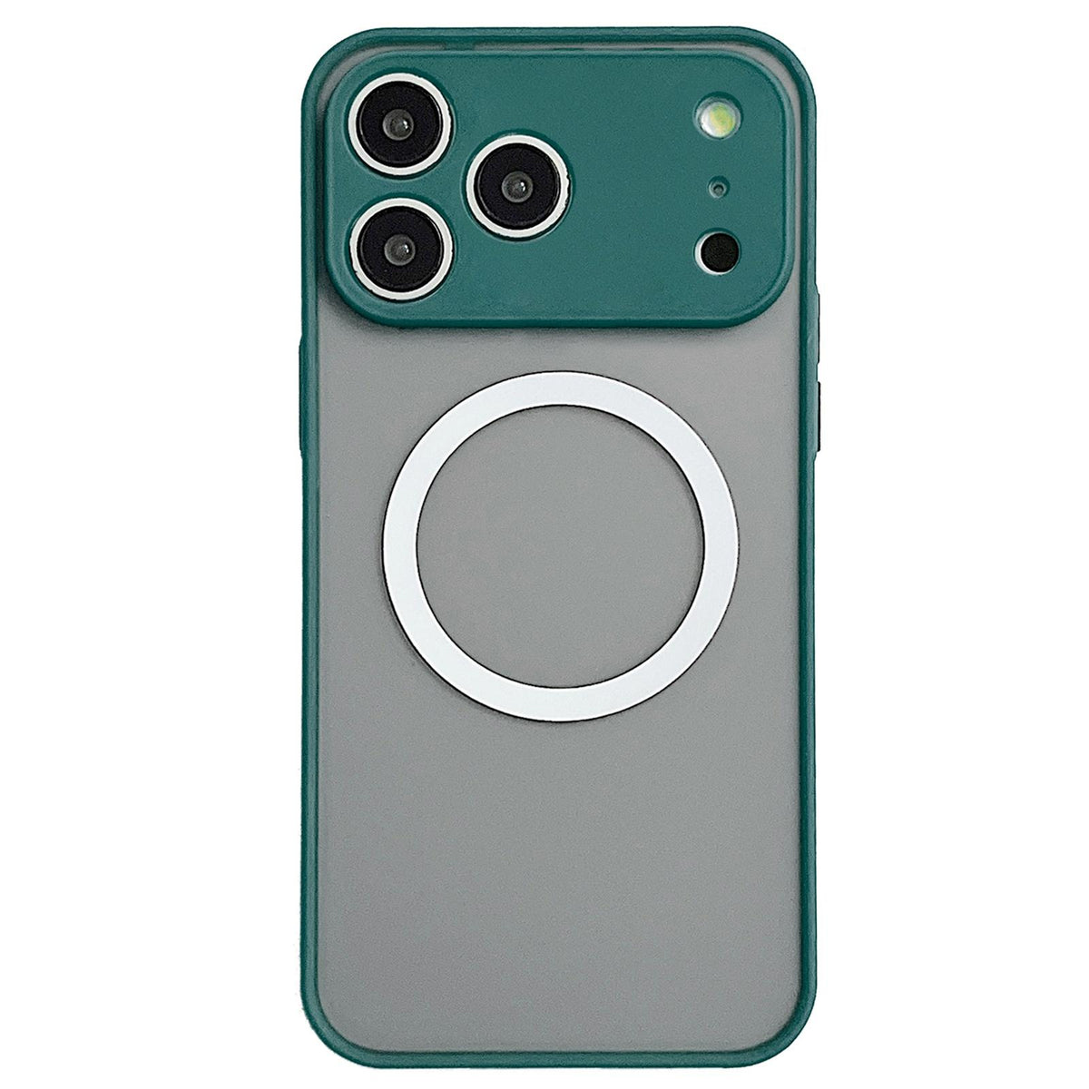 Compatible with iPhone 18 Pro Max Hawkeye Skin Feel MagSafe Phone Case - Dark Green