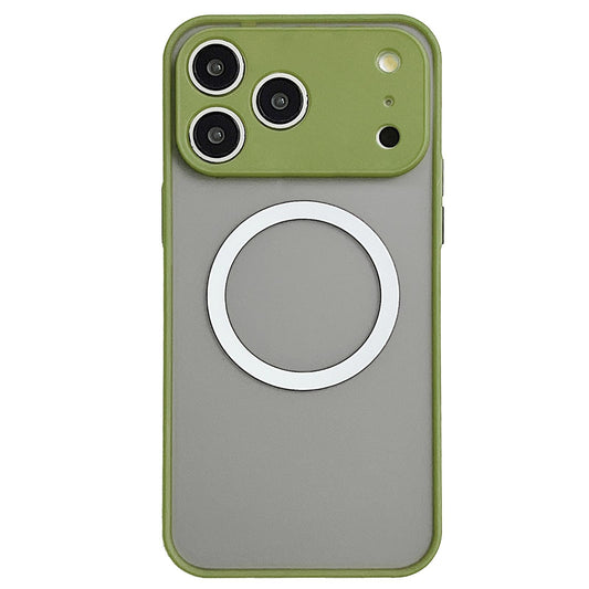 Compatible with iPhone 18 Pro Max Hawkeye Skin Feel MagSafe Phone Case - Army Green