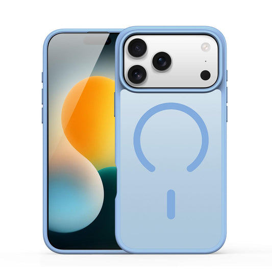 Compatible with iPhone 18 Pro Max & 17 Pro Max DUX DUCIS Yind Series MagSafe TPU Dual-Layer PC Phone Case - Light Blue
