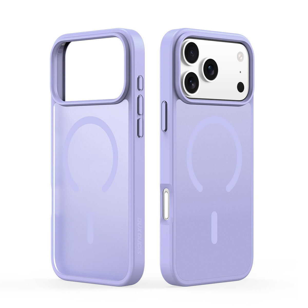 Compatible with iPhone 18 Pro Max & 17 Pro Max DUX DUCIS Yind Series MagSafe TPU Dual-Layer PC Phone Case - Light Purple
