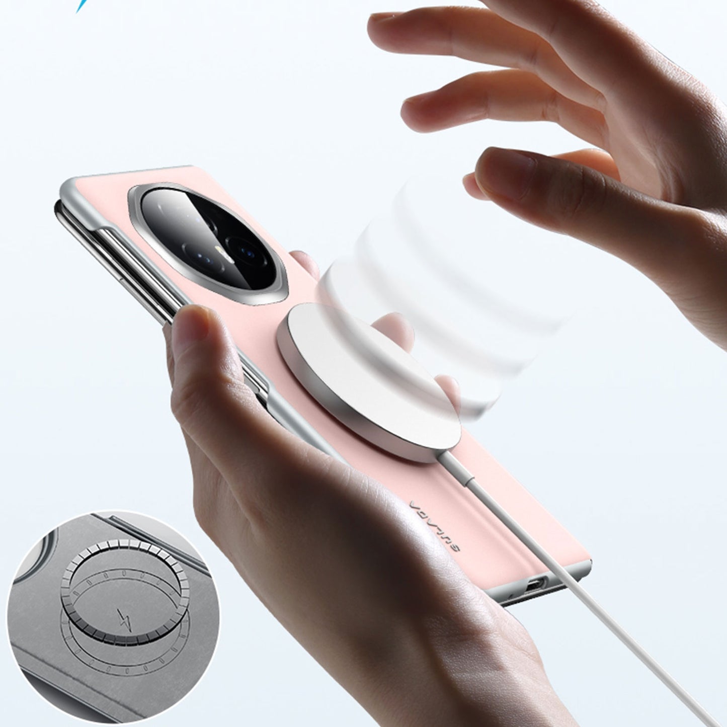 For Honor Magic V3 SULADA Skin Feel Liquid Leather Shockproof Phone Case(Purple)