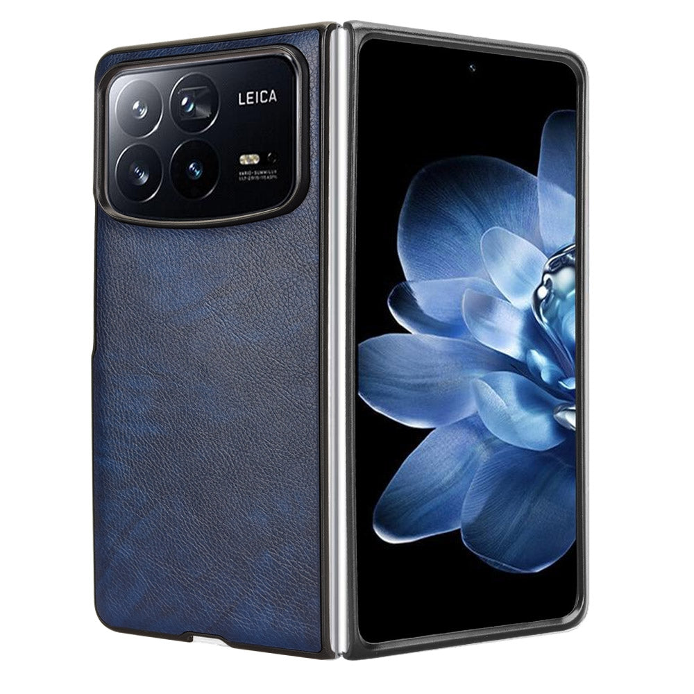 For Xiaomi Mix Fold 4 Litchi Texture Back Cover Phone Case(Blue)