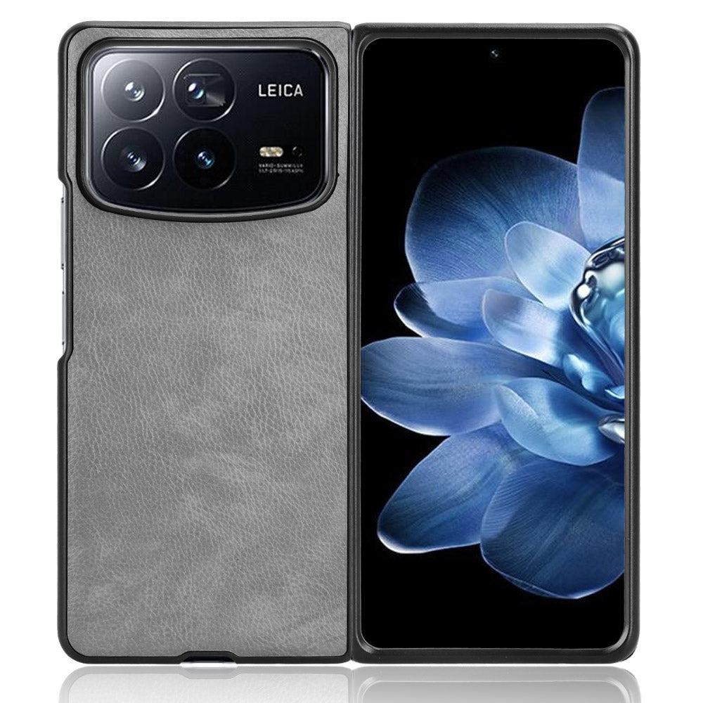 For Xiaomi Mix Fold 4 Litchi Texture Back Cover Phone Case(Grey)