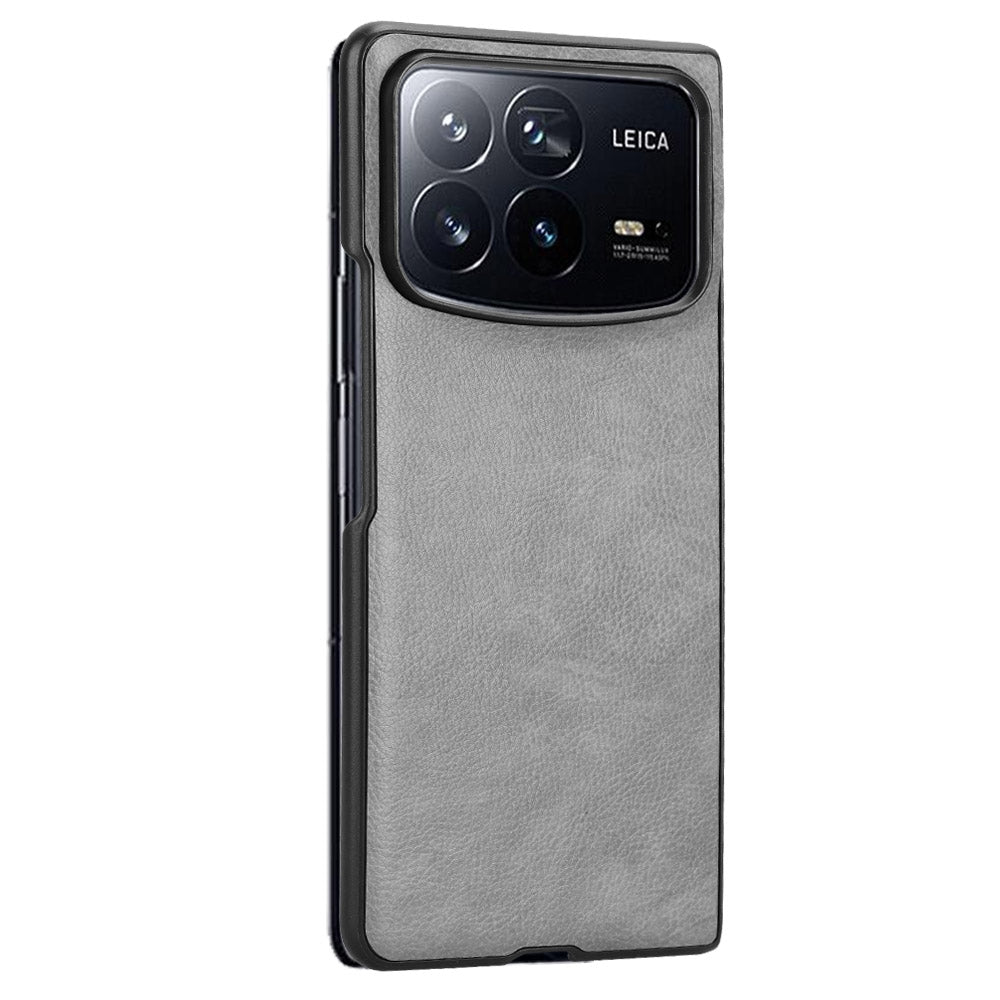 For Xiaomi Mix Fold 4 Litchi Texture Back Cover Phone Case(Grey)