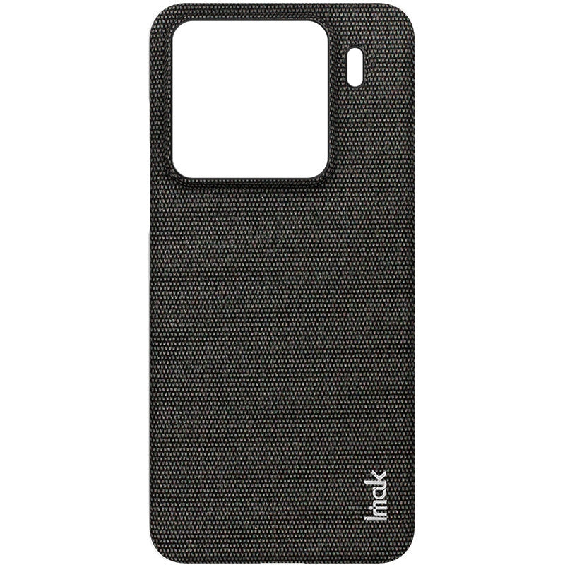 For Xiaomi 15 Pro imak Ruiyi Series Cloth Texture PU + PC Phone Case(Black)