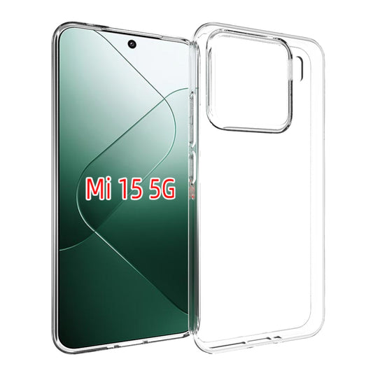 For Xiaomi 15 Waterproof Texture TPU Phone Case(Transparent)