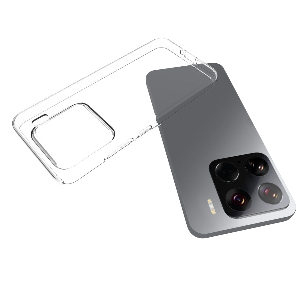 For Xiaomi 15 Waterproof Texture TPU Phone Case(Transparent)