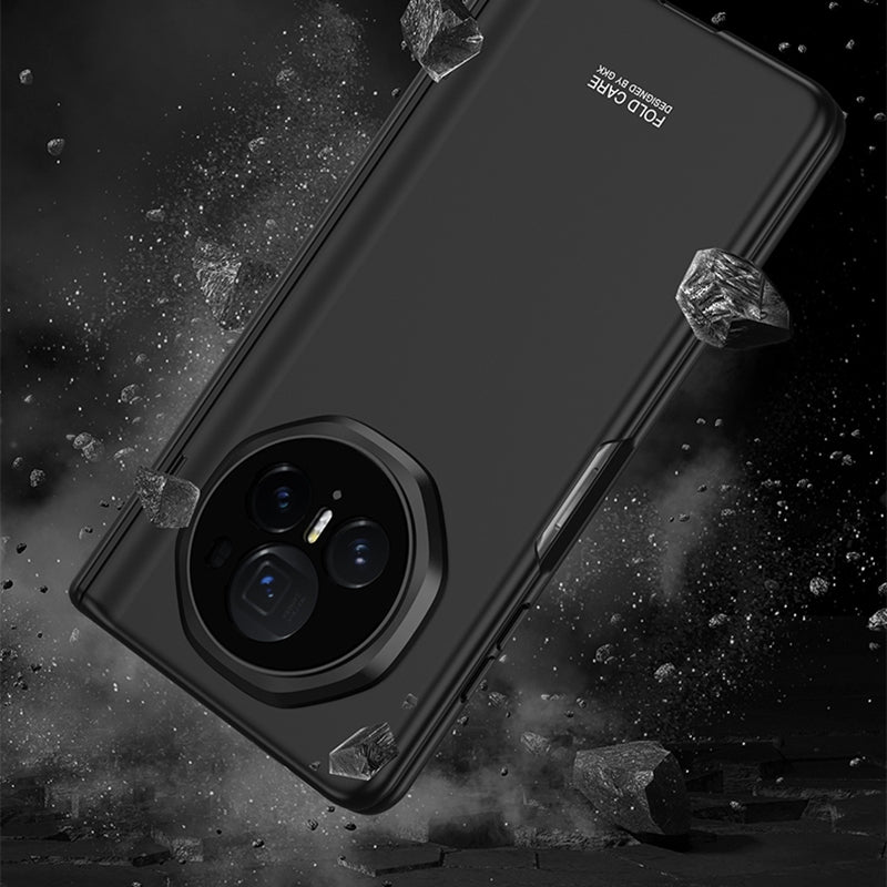 For Honor Magic V3 GKK Integrated Magnetic Folding Hinge All-inclusive Phone Case(Silver)