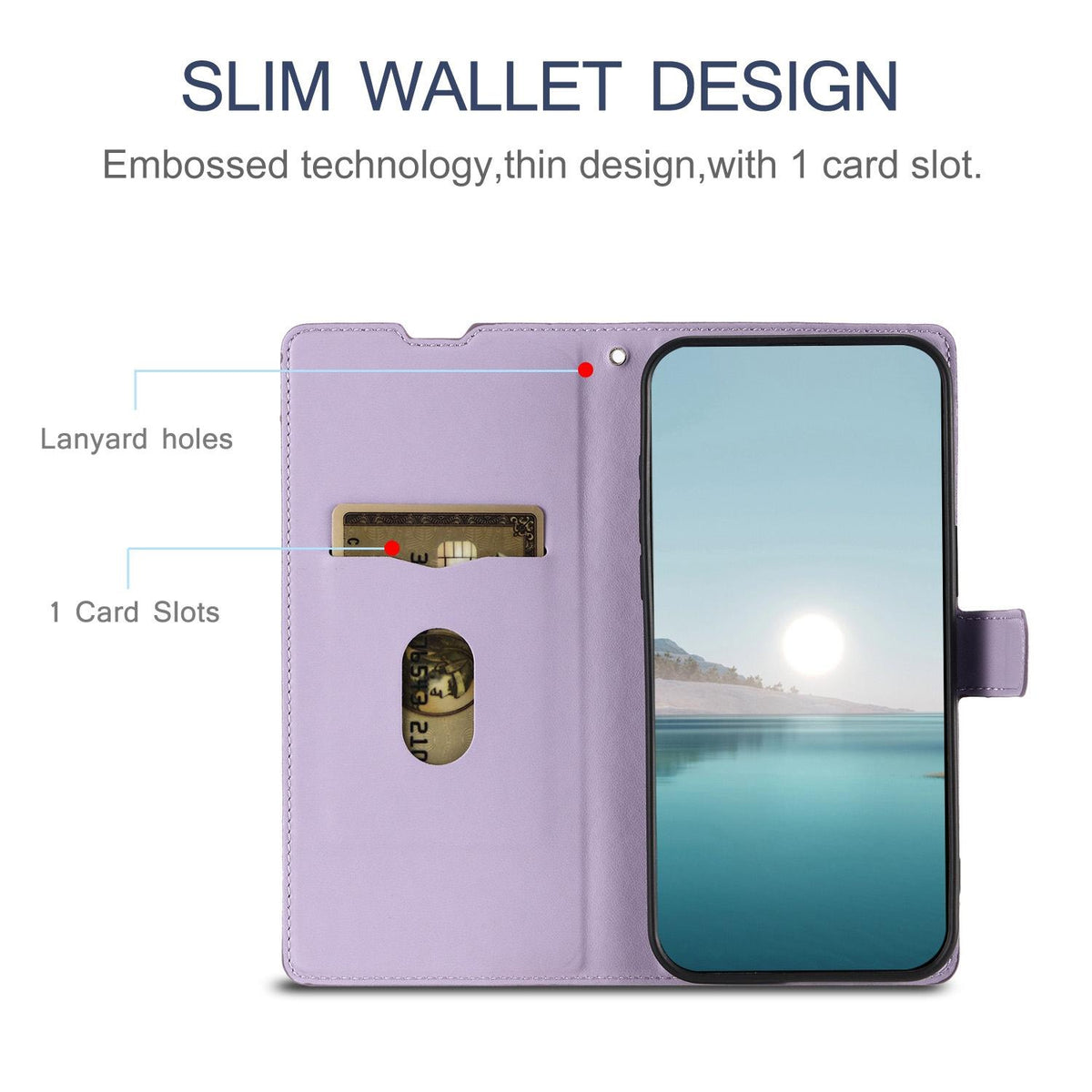 Compatible with iPhone 18 Pro Max Voltage Ultra-thin Dot Leather Phone Case - Purple
