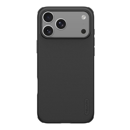 Compatible with iPhone 18 Pro Max NILLKIN Frosted Shield Pro Magnetic Magsafe Phone Case - Black