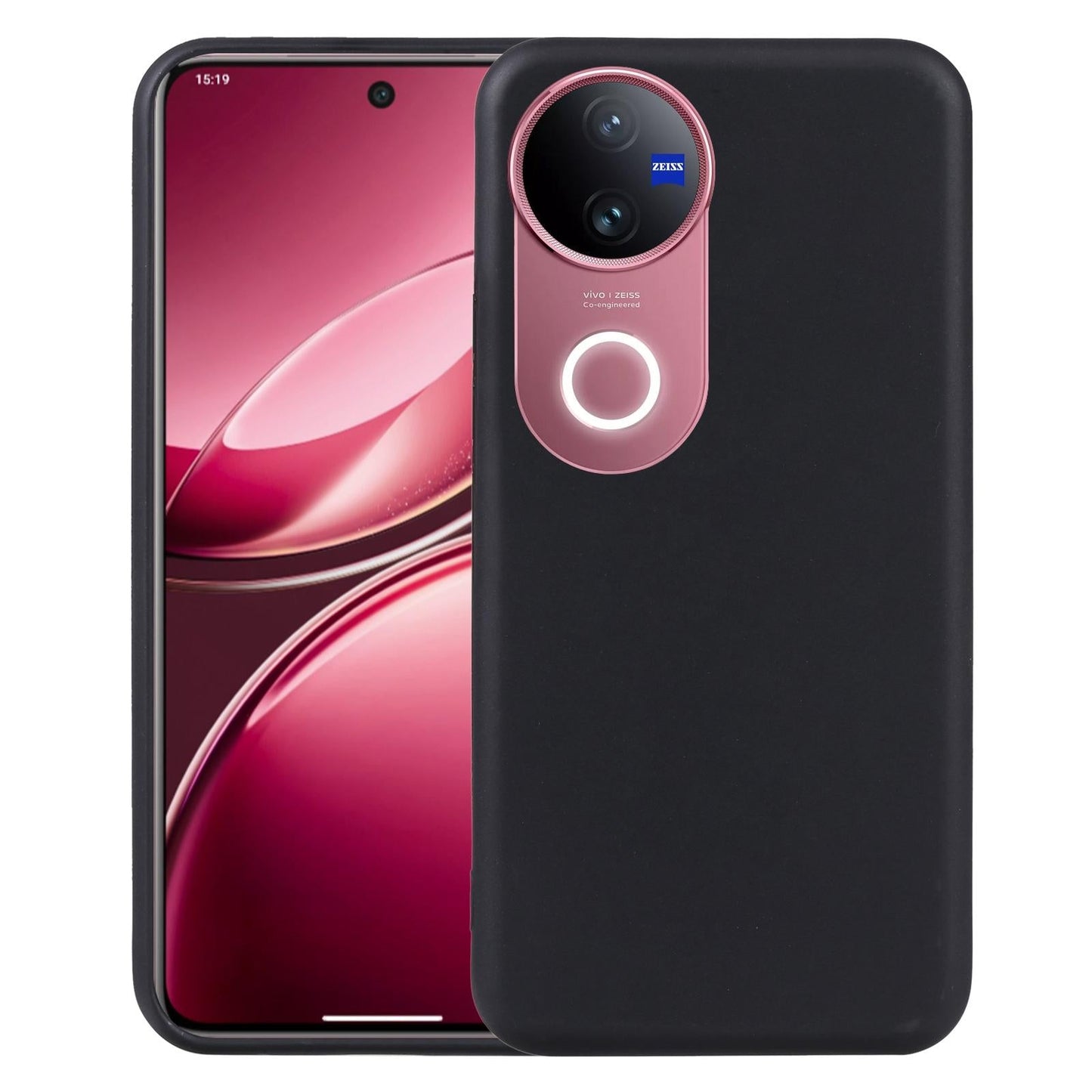 For vivo V50 10pcs TPU Phone Case(Black)