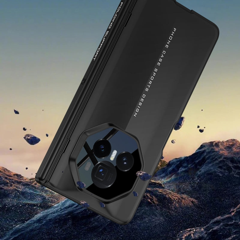 For Honor Magic V3 GKK Integrated Magnetic Blade Ultra-thin Full Coverage Phone Case(Black)