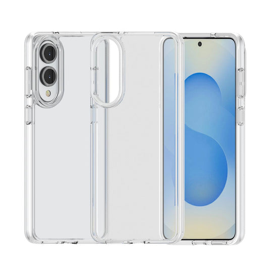 For Samsung Galaxy S25 Edge 5G Terminator Style Shockproof Phone Case(Transparent)