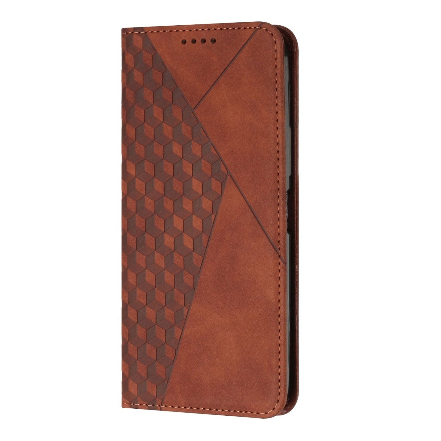 For Xiaomi 15 Pro Diamond Splicing Skin Feel Magnetic Leather Phone Case(Brown)