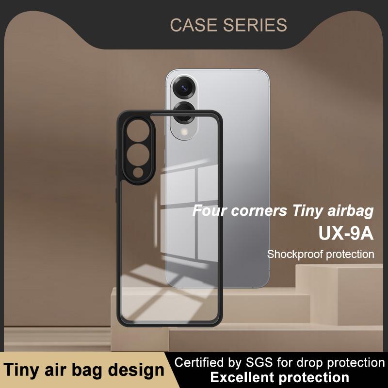 For Samsung Galaxy S25 Edge 5G imak UX-9A Series Four-corner Airbag Shockproof Phone Case