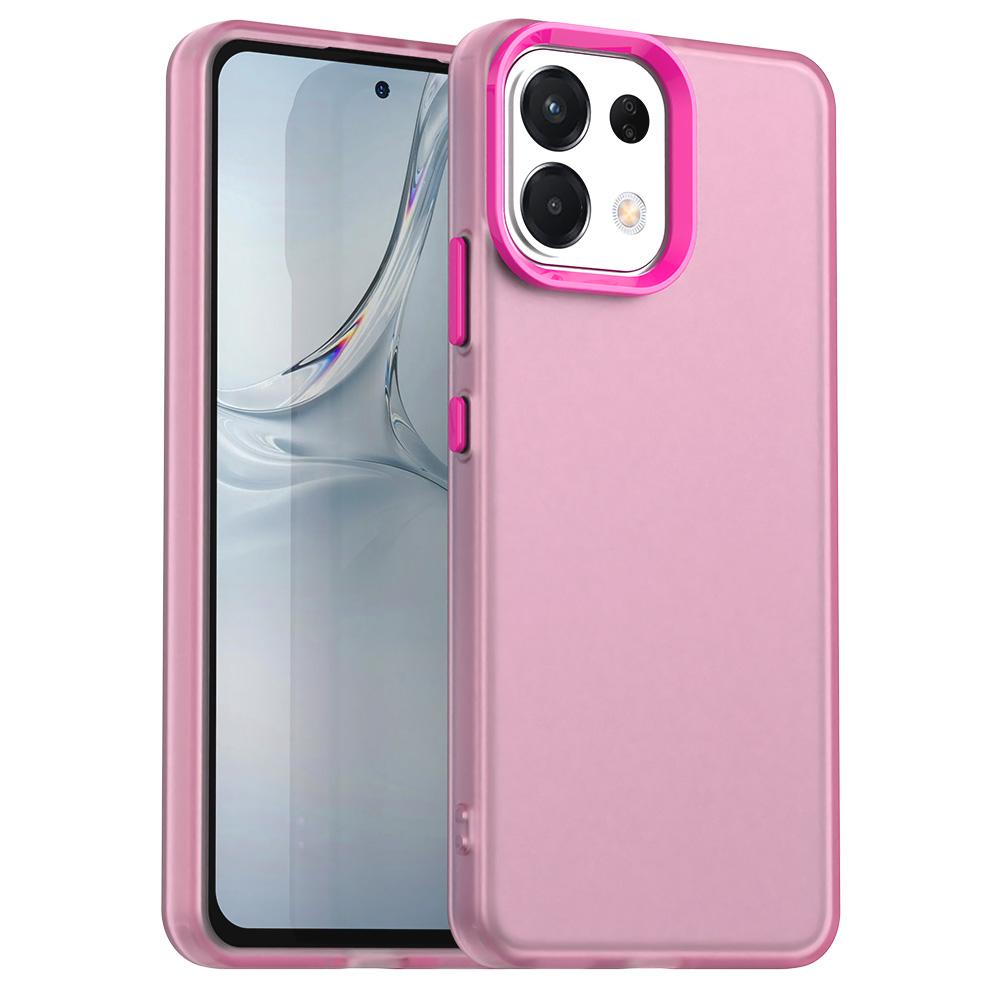 For OPPO K13 5G Candy PC Hybrid TPU Shockproof Phone Case(Red)