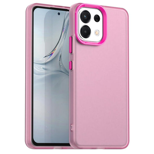 For OPPO K13 5G Candy PC Hybrid TPU Shockproof Phone Case(Red)