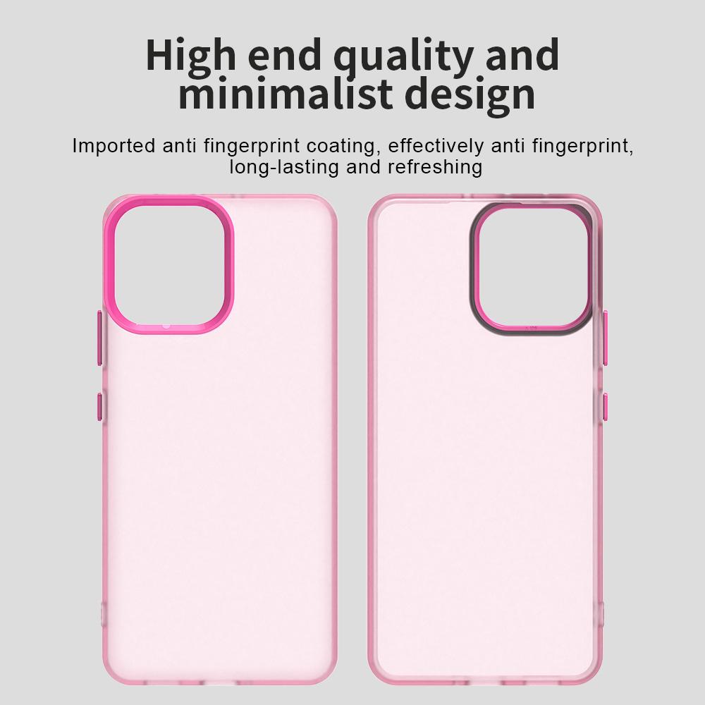 For OPPO K13 5G Candy PC Hybrid TPU Shockproof Phone Case(Red)