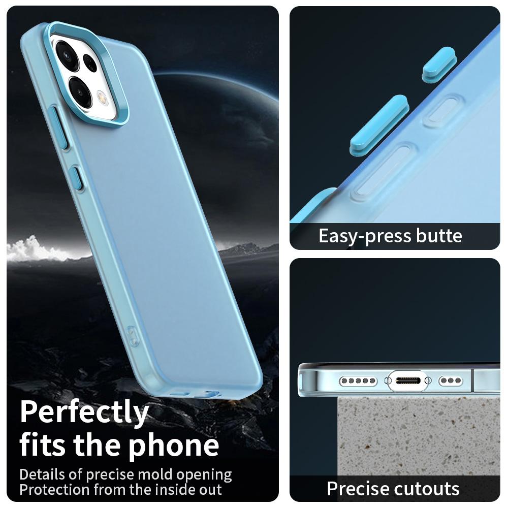 For OPPO K13 5G Candy PC Hybrid TPU Shockproof Phone Case(Blue)