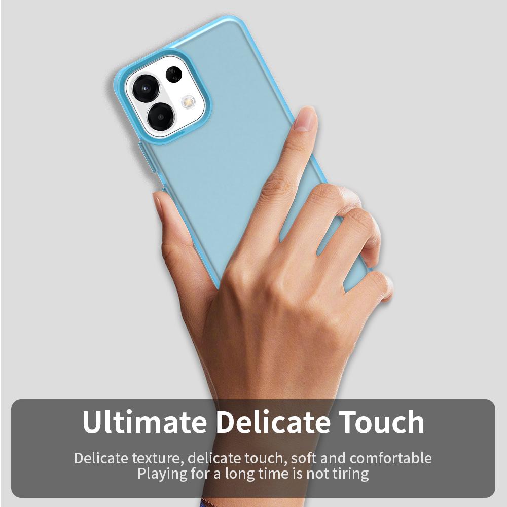 For OPPO K13 5G Candy PC Hybrid TPU Shockproof Phone Case(Blue)